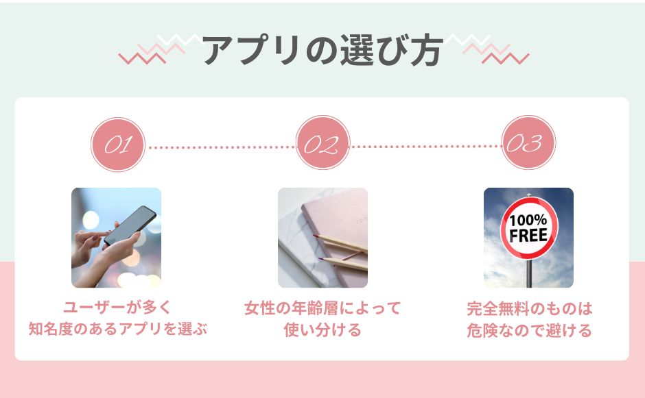 オナ電アプリの選び方